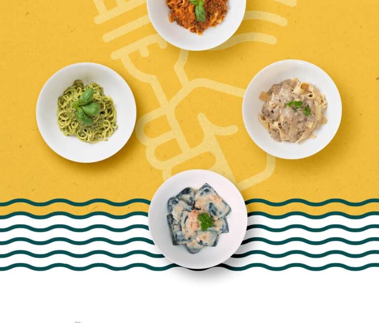 10x unieke pastasaus rechtstreeks uit Italië